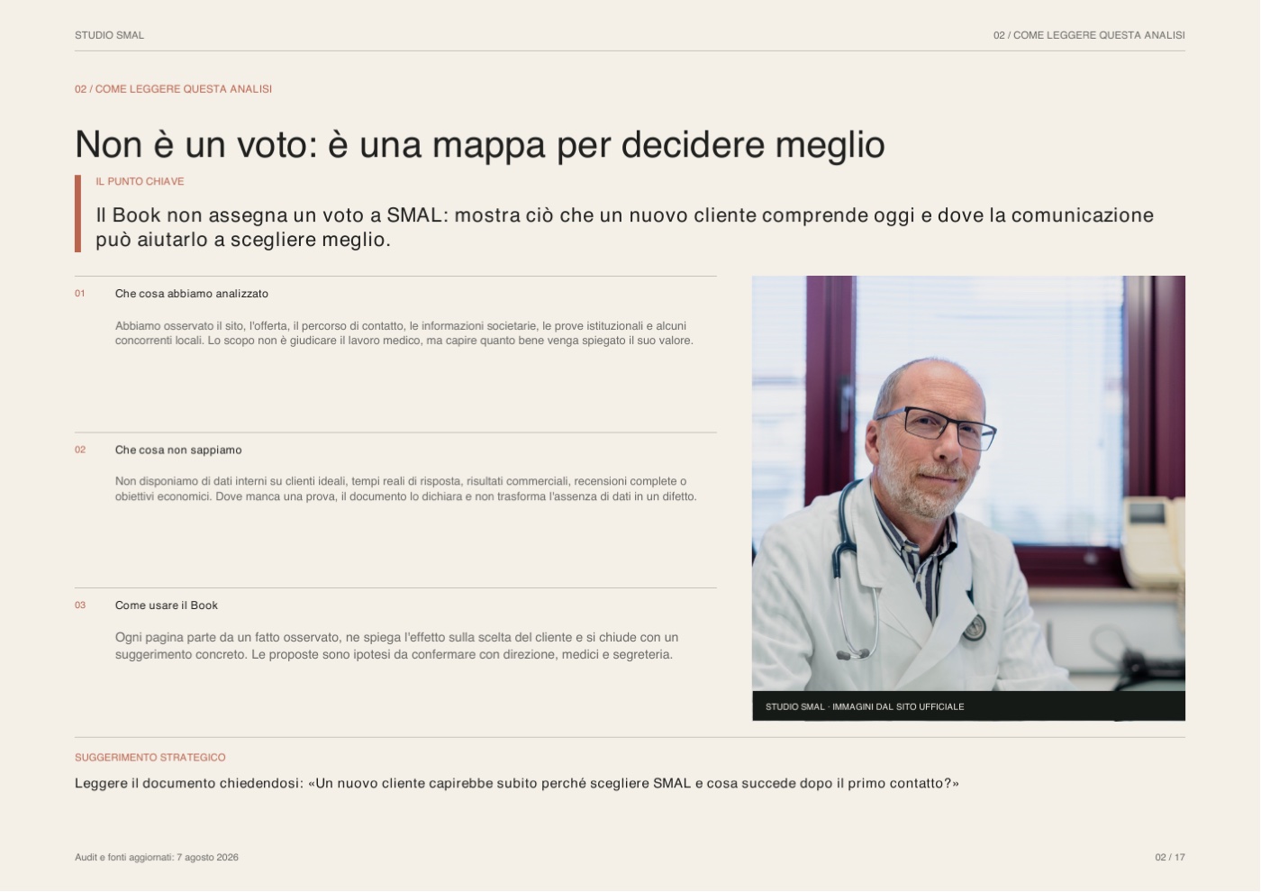 Come leggere il CSA Focus Studio SMAL
